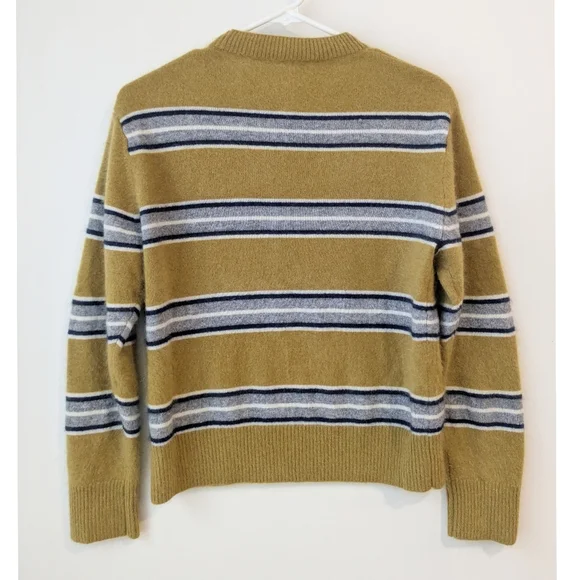 Sea New York Salene Stripe Cashmere Boxy Boyfriend Sweater - Picture 6 of 6